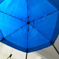 Trampolín Infantil Fácil de Montar para Exteriores con Toldo y Red de Seguridad, Trampolín Divertido para Hacer Ejercicio en el Patio Trasero para Niños de 6 a 12 Pies