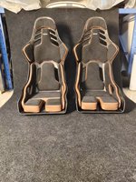 Sièges de course RECARO SR-S noirs de haute qualité, réglables, pour simulateur, type baquet, sportifs, en stock, prêts à être expédiés