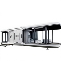 Maison préfabriquée moderne, maison modulaire en conteneur pour usage résidentiel et de vacances