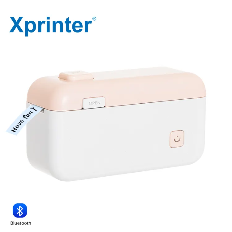 Xprinter XP-HP4 12mm Inkless Printer Sticker Type-C USB Charging Printer For Home And Office Use Adhesive Label Maker