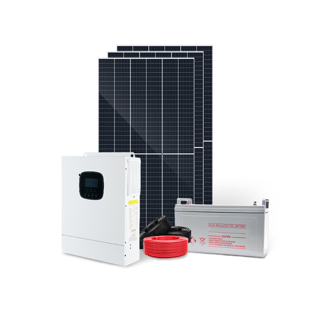 10-kW Microgrid Solar Power Generation System, Professional Solar Solutions Customized for Your Project