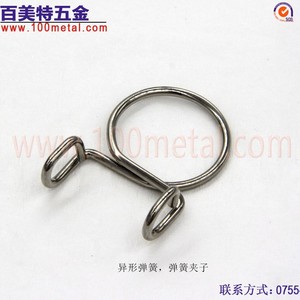 Stainless Steel Irregular Spring Clip Double Torsion Spring For Car Shenzhen Manufacturer Custom Shape Precision Spring - Product Image 5