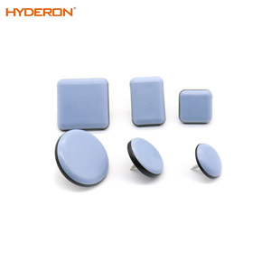 Hyderon Furniture Felt <b>Pad</b> 25mm Nails Anti-Scratch Blue Square Round For Table <b>Chair</b> Protection - Product Image 2