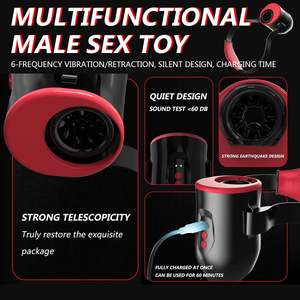Draagbare Masturbator Apparaat Stroker Sex Machine App Bediend Handsfree Thruing Automatische Mannelijke Masturbatie Cup - Product Image 4