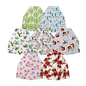 FuYu OEM ODM Cactus Flower Pattern Design Fashion Newborn Baby Car Seat Covers Wholesale