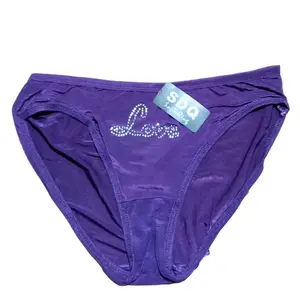 0.32 usd NK263 Yiwu Amysi Garments Mix color free size elastic waist ice silk cool women's panties sexy underwear