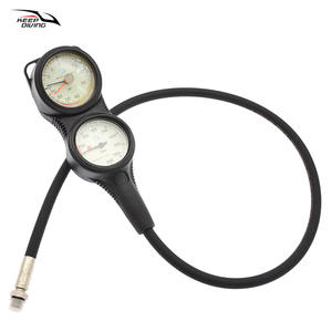 Manómetro Doble de Presión Residual de Aire para Buceo, Sumergible, Fabricado en Italia, ABS, Profundidad de Buceo, Modelo GG-995 - Product Image 6
