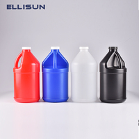 Bouteille d'eau en plastique HDPE de 1L, couleur et taille personnalisées en usine, pour liquides, avec poignée