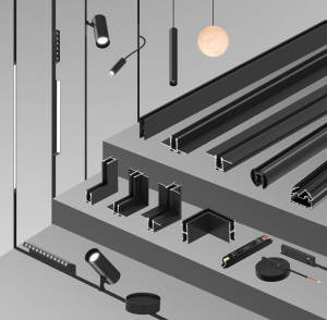 חדש dc24v מגנטי מסלול הרכבת אור 5 מ "מ סופר דק דק אולטרה דק במיוחד צר הוביל מגנטי - Product Image 1
