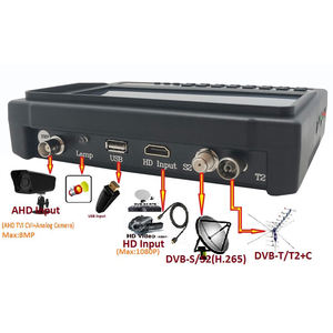 เครื่องค้นหาสัญญาณดาวเทียม KPT-717ST+ 7 นิ้ว รองรับ DVB-S2/T2/C พร้อมฟังก์ชันทดสอบกล้องวงจรปิด AHD และ H.265 - Product Image 6