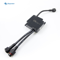 Depower P1240AI PWM Contrôleur de Charge Solaire pour Réverbère Solaire 12V 30W A MENÉ Des Réverbères avec Capteur Humain CONDUIT Conducteur