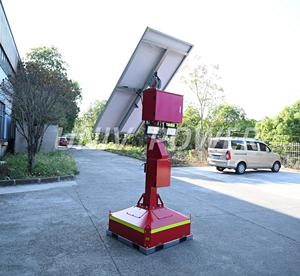 Télécommande Intelligente 2026 pour Tour d'Éclairage et de Surveillance Mobile Extérieure avec Bloc d'Énergie Solaire Efficace et Couleurs Variées pour Rues et Routes - Product Image 2