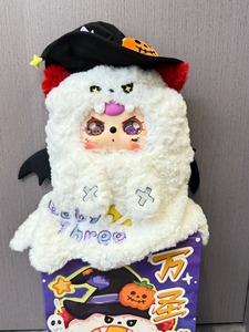 Original Baby Three Happy Halloween 400% Plush Dolls Series Trendy Toy Anime Figures Collectible Cute Baby Birthday Gift - Product Image 4