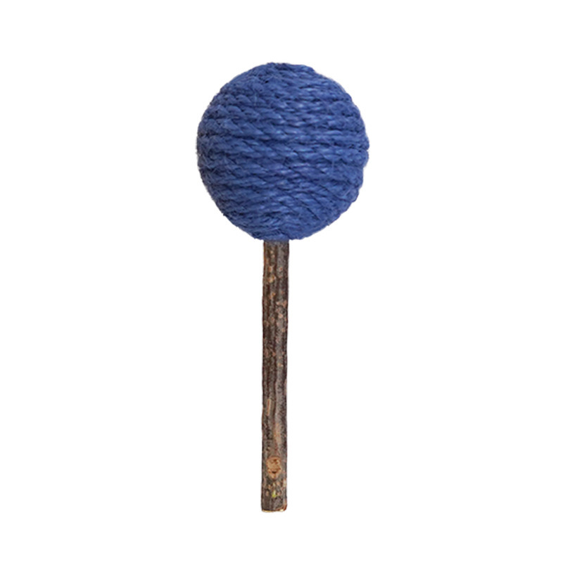 Jouet tianpo en bois sucette (bleu)