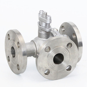 Auqivm 304 thép không gỉ ba chiều Mặt bích bóng van <span class=keywords><strong>q44f</strong></span> chuyển hướng van điều chỉnh công tắc van cắt loại L/t - Product Image 6