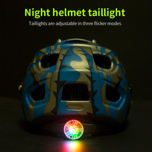 Casco inteligente LED abierto para scooter deportivo dual, bicicleta con luz de advertencia para mayor seguridad - Product Image 2