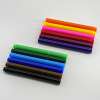 Stylo marqueur à encre effaçable à l'eau, 12 couleurs, non toxique, facile à laver, effaçable à sec et à l'eau, pour la peinture et le dessin des enfants