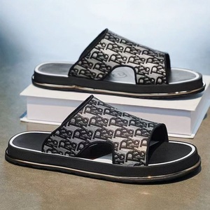 High Quality <b>Large</b> Size Flat EVA Platform Summer Beach Slippers Sandals Shoes Men <b>Slides</b> Designer Luxury Outdoor Rubber Outsole - Product Image 1