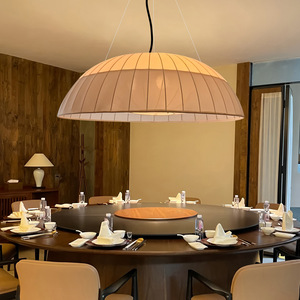 Chinese Style Pendant <b>Light</b> Round 50cm 60cm 80cm LED E27 For <b>Dining</b> Room Restaurant Lighting - Product Image 3