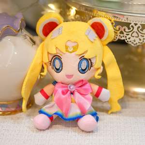 Peluches <span class=keywords><strong>Sailor</strong></span> <span class=keywords><strong>Moon</strong></span> de 10 cm (4 pouces) pour filles, poupées pendentifs, figurines d'anime, personnages de dessins animés, jouets porte-clés en peluche pour machine à griffes - Product Image 3