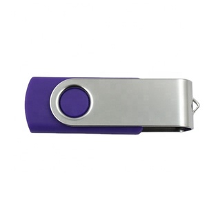 Clé usb pivotante avec Logo personnalisé, en métal, 8 go, 16 go, 32 go - Product Image 1