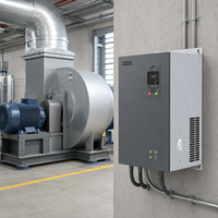 Convertisseur de fréquence VFD OEM ODM 55KW 75HP, onduleur 50Hz 60Hz, conception à large plage de tension pour ligne de traitement, compresseur d'air, ventilateur
