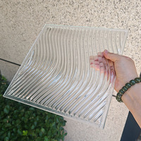 Verre trempé massif à motifs Art Déco de 10 mm, 12 mm, 20 mm pour portes décoratives, cloisons d'hôtel, escaliers, supermarchés