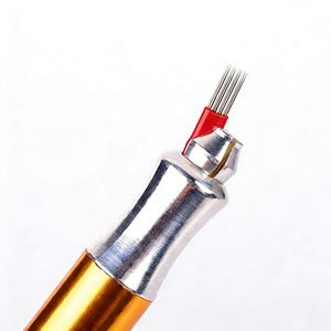 <span class=keywords><strong>Nano</strong></span> Super Sharp tebori <span class=keywords><strong>Microblading</strong></span> <span class=keywords><strong>Agujas</strong></span> Maquillaje permanente Aguja Ceja Manual Tatuaje <span class=keywords><strong>Agujas</strong></span> Cejas herramientas de maquillaje - Product Image 4