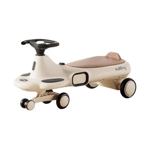 Coche de balanceo eléctrico para niños Ruting con luces y música, cuatro ruedas, unisex, para niños - Product Image 5