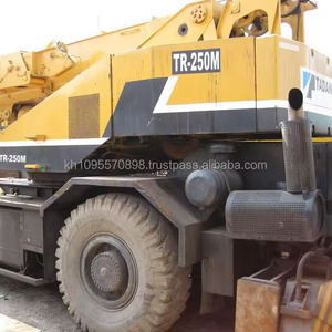 Grue tout-terrain d'occasion YAGUAN TADANO TR-250M, grue Tadano de 25 tonnes, TR 250M TR250, d'origine japonaise, 86 15389125278 ATF100 TR250 - Product Image 3