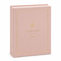 Caja de Regalo Magnética de Lujo Personalizada con Logotipo en Lámina Dorada, Empaque de Papel Rígido para Productos de Belleza