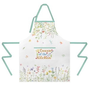 Tabliers de <span class=keywords><strong>cuisine</strong></span> réutilisables pour femmes avec poches, motif floral vintage mignon, tablier de pâtisserie et de <span class=keywords><strong>cuisine</strong></span>, cadeaux pour boulangers - Product Image 1