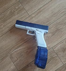 Çocuklar elektrikli su oyuncak silah su tabancaları yüksek basınçlı oto elektrikli açık oyun taşınabilir kompakt - Product Image 2