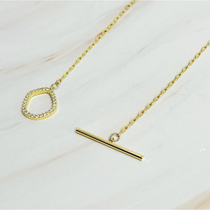 Amelia Dainty <b>Toggle</b> Necklace - Product Image 1