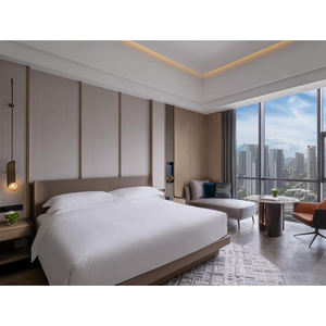 Ensemble de meubles de chambre à coucher en bois massif sur mesure, de qualité hôtelière <span class=keywords><strong>5</strong></span> <span class=keywords><strong>étoiles</strong></span>, directement de l'usine, avec mobilier de salon et de chambre. - Product Image 5