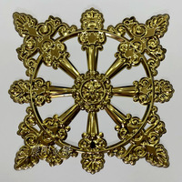Grille de protection décorative en acier inoxydable 304 de style européen, design moderne, pour portes, fenêtres, escaliers de villa et balcons, avec maille antivol