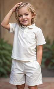 T-shirt polo de golf pour enfants en jersey surdimensionné respirant à manches courtes et séchage rapide avec logo personnalisé OEM - Product Image 6