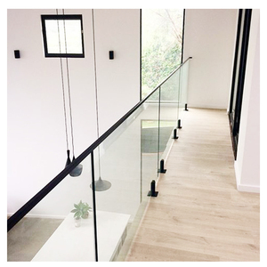 <span class=keywords><strong>Ringhiere</strong></span> Senza Cornice di Alta Gamma Personalizzate <span class=keywords><strong>per</strong></span> Montaggio su Parete Bassa - Product Image 1