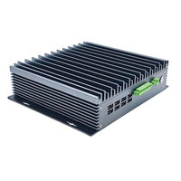 Computadora Industrial Integrada Sin Ventilador J1900 de Cuatro Núcleos, 6 Puertos LAN Gigabit Duales, Panel Táctil, 16 GB de RAM, 256 GB de SSD, Garantía de 3 Años