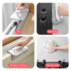 Multi-functional Magic <b>Gaps</b> Household Cleaning Brush Ditch Dust Wiper Window Groove Cleaner Tool - Product Image 6