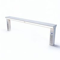 Lampe de lecture de bureau au design moderne et épuré, CRI 95 élevé, anti-éblouissement profond, barre longue pour les établissements de formation, les bibliothèques scolaires