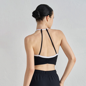 Top da donna estivo con reggiseno sportivo da palestra antiurto con supporto alto - Product Image 6