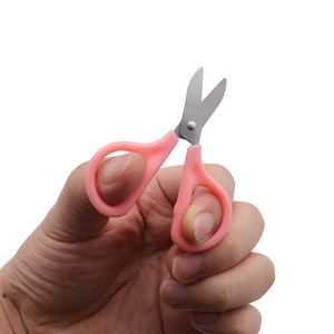 Tailor's Scissors Stainless Steel Pink And Gray Straight Head Home Use Sewing Tools - Product Image 2