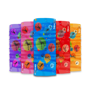 Braga de cuello multifunción de poliéster sin costuras personalizada para ciclismo, transpirable y fresca, pañuelo facial, bandanas personalizadas para exteriores - Product Image 6