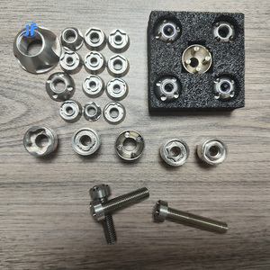 M8m10 kinmar an ninh Nut giả mạo bằng chứng và chống trộm Nickel mạ cho chăm sóc sức khỏe khai thác mỏ và xử lý nước - Product Image 4