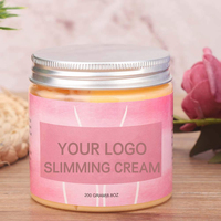 Crème Amincissante Bio Sans Parfum Sans Huile Végane Sculptante Brûle-Graisse Corps et Taille Perte de Poids Marque Privée