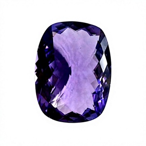 Achat en gros de pierres précieuses d'améthyste naturelle de couleur violette, taillées en coussin, facettées, semi-précieuses, certifiées par un tiers, de haute qualité - Product Image 1