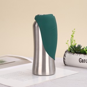 Nouveau produit ODM, logo personnalisé, gobelet à eau portable pour chien en acier inoxydable 304, gamelles spécifiques pour chien. - Product Image 5