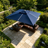 Tente à baldaquin autoportante en aluminium, grande, moderne, écologique, imperméable et anti-UV, pour villa, patio, restaurant, fête en plein air