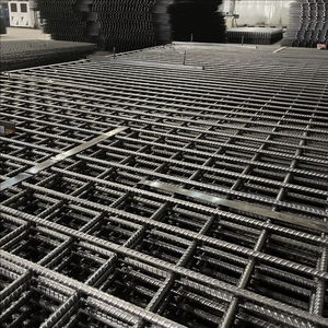 Welded Steel <b>Wire</b> <b>Mesh</b> Reinforcement Grid for Construction 6m Length Square Hole Design - Product Image 4